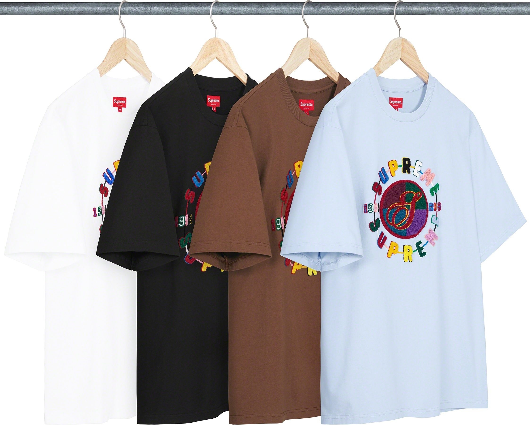 Chenille Crest S/S Top